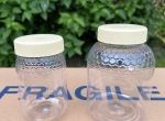 Pots plastique imitation verre 